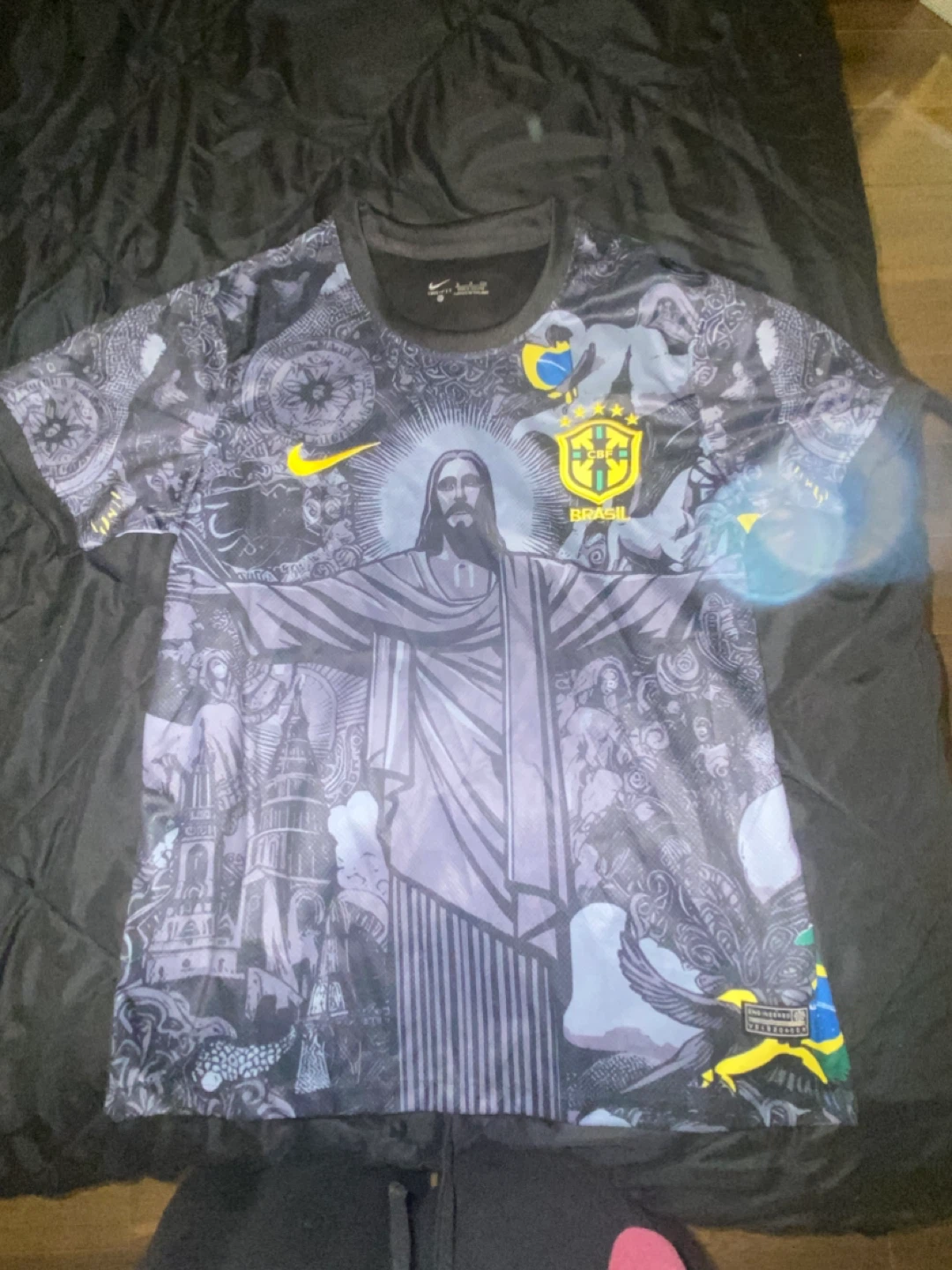 Nike Dri-FIT Brazil God Football Jersey Size S