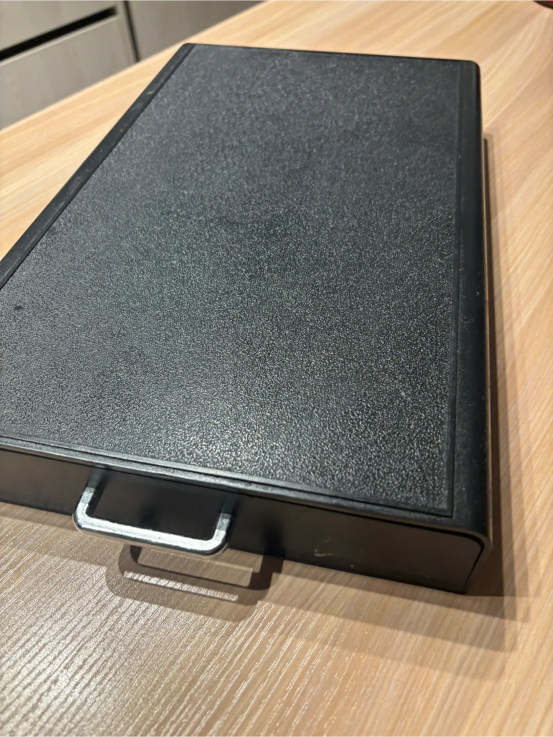 Black 5-Slot Drawer Organizer