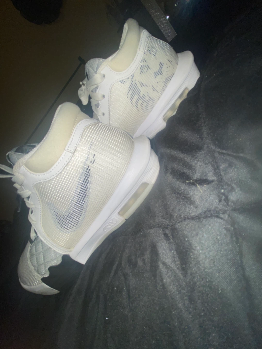 White Nike Basketball Shoes