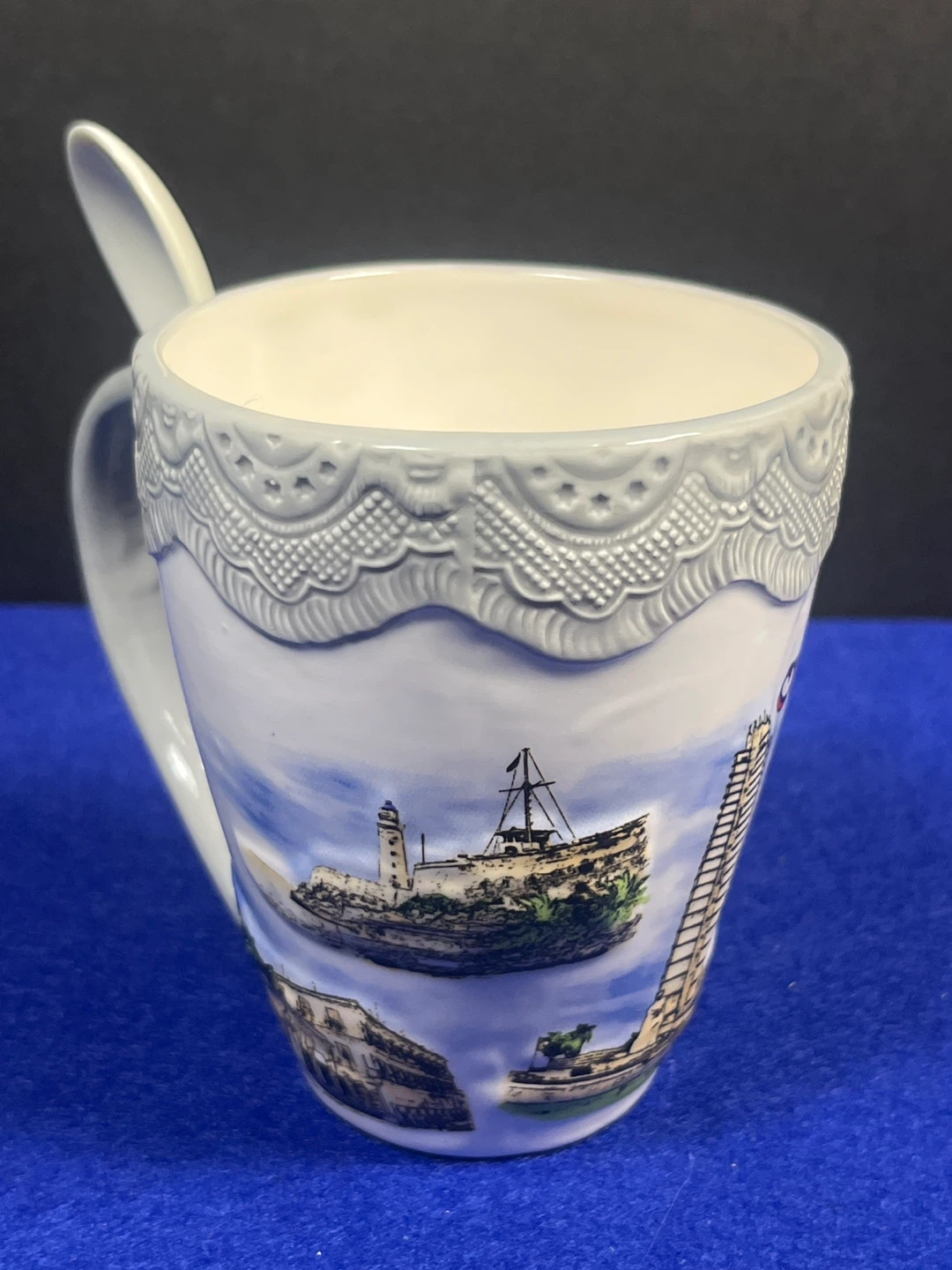 Cuba Souvenir Mug with Spoon - photo 4