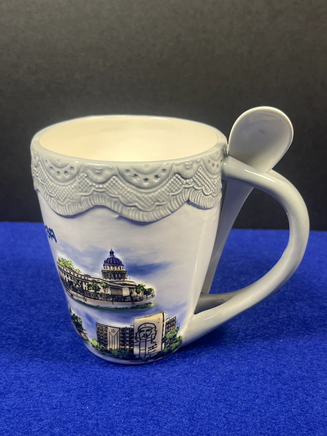 Cuba Souvenir Mug with Spoon - photo 2
