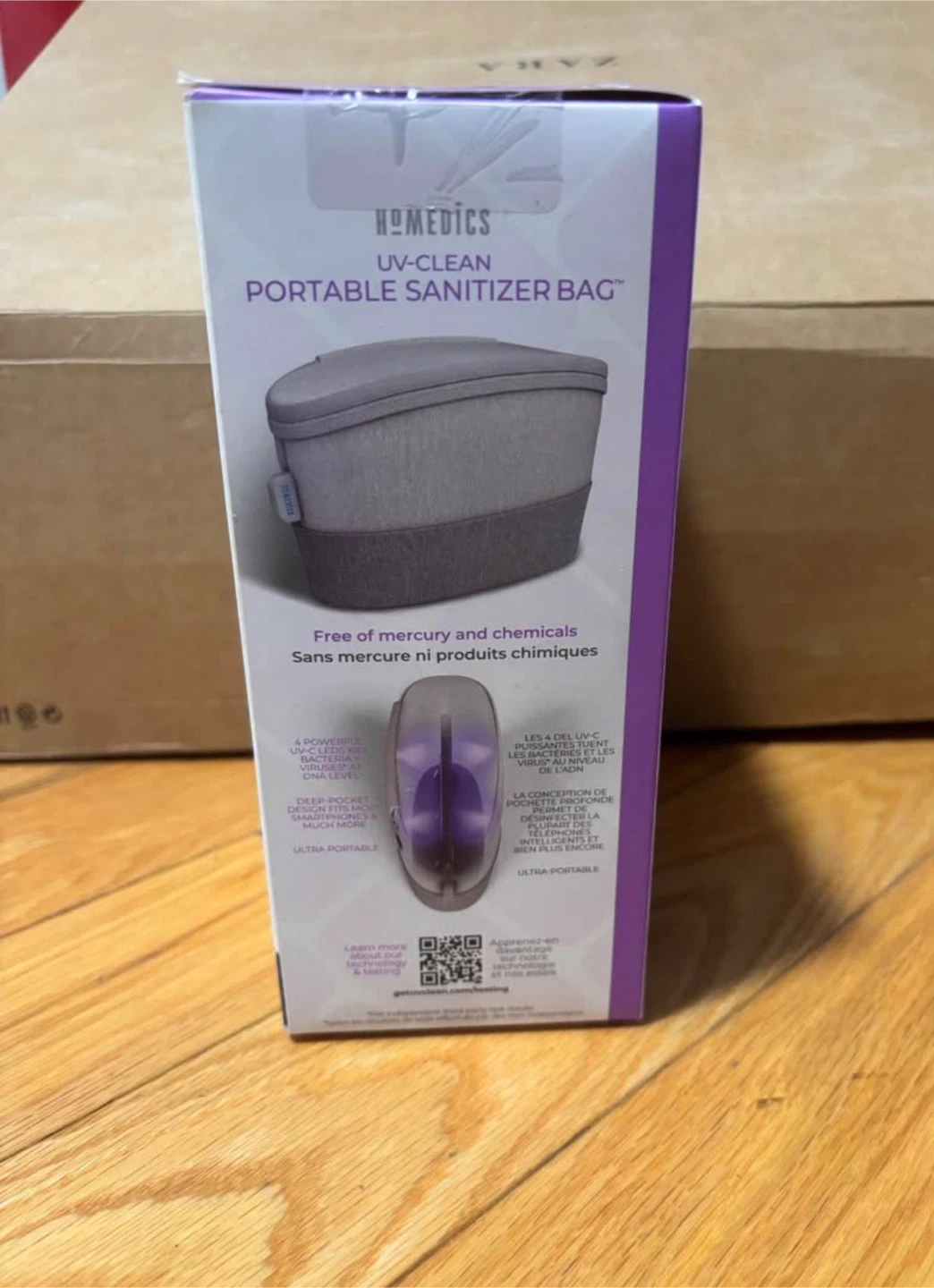 HoMedics UV-Clean Portable Sanitizer Bag - photo 2