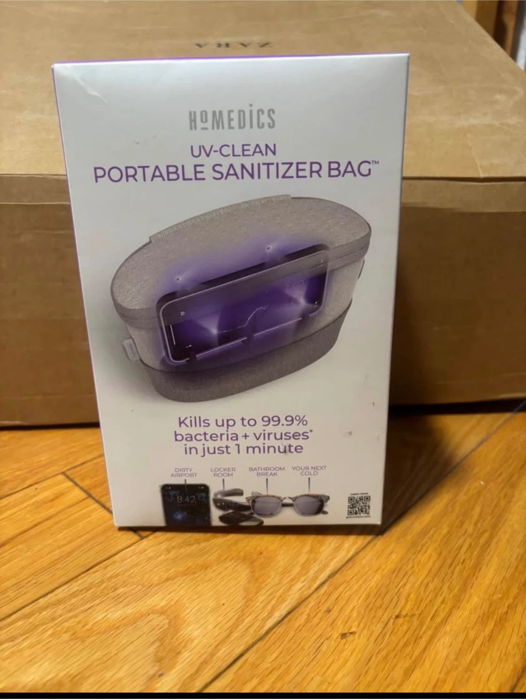 HoMedics UV-Clean Portable Sanitizer Bag