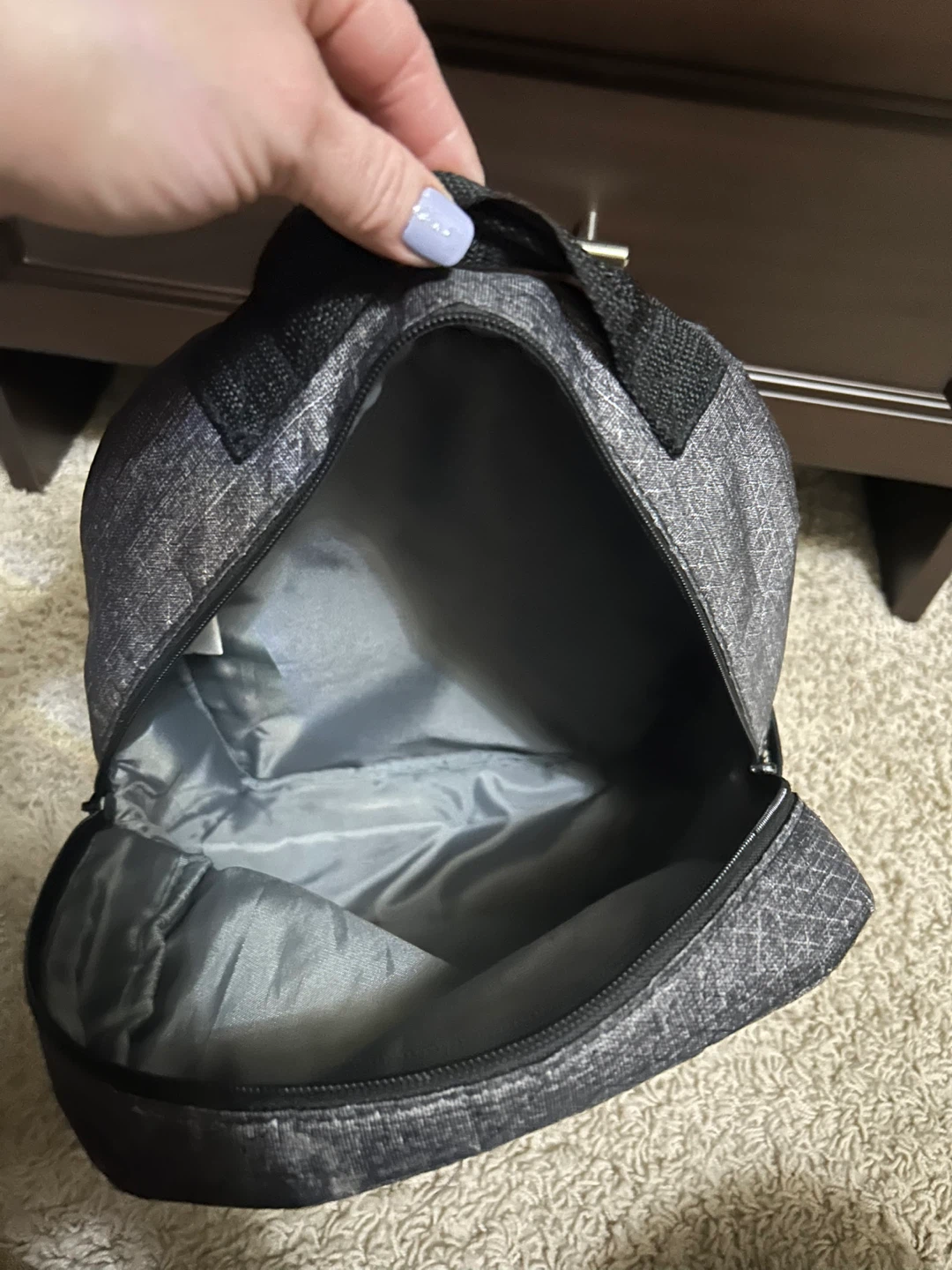 Thirty One Going my Way back pack in charcoal grey - photo 4