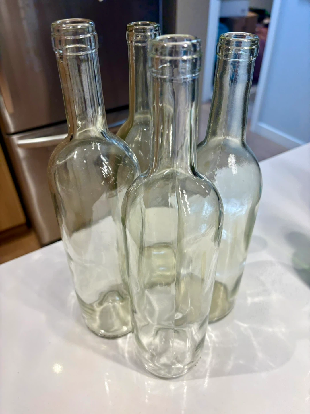 Clear Glass Bottles