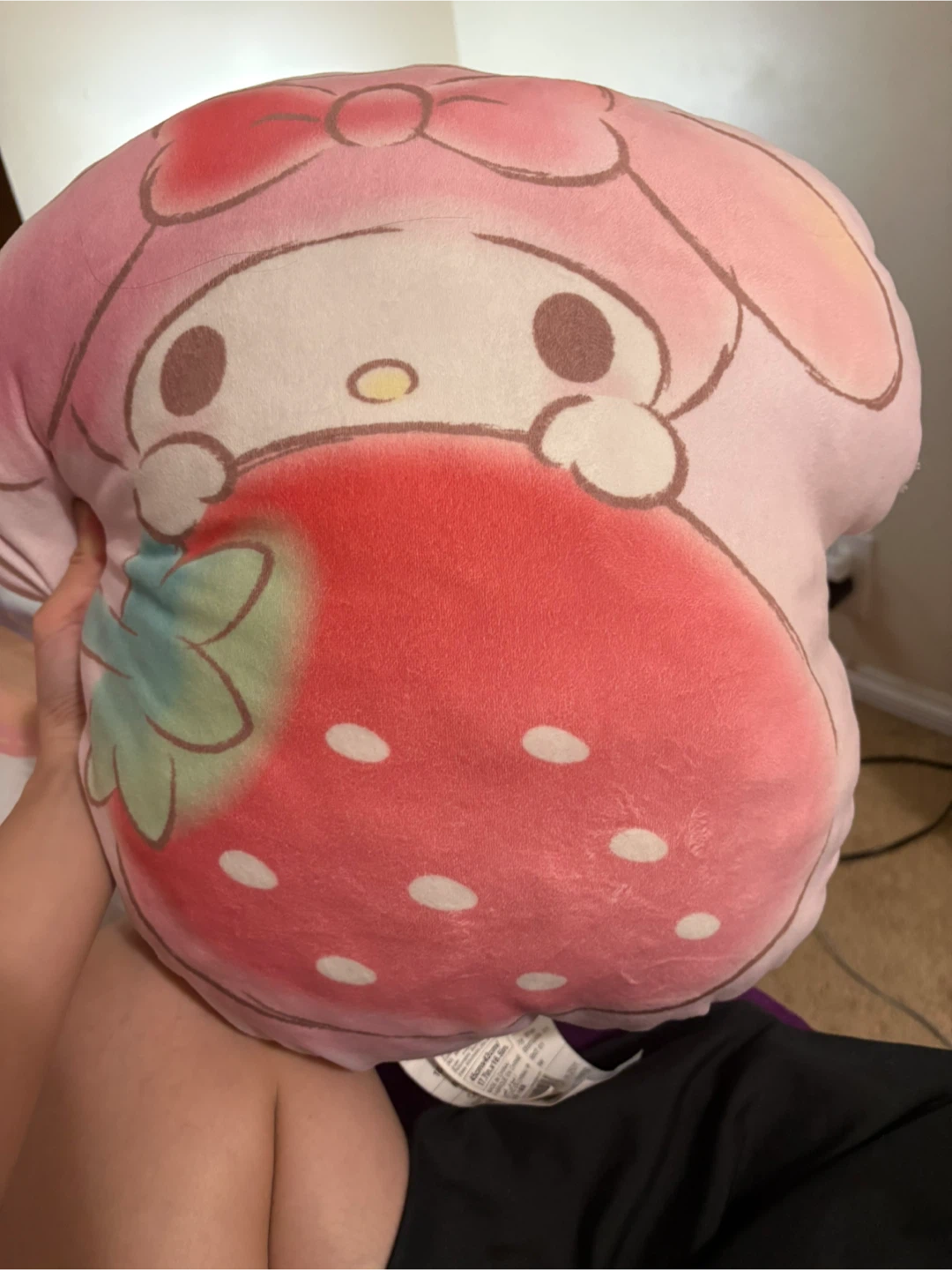 My Melody Strawberry Plush Pillow