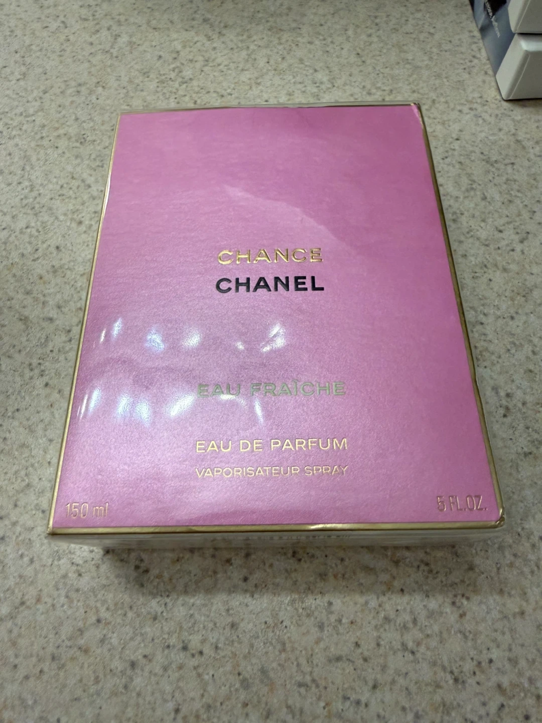 EMPTY Authentic Chanel Chance Perfume BOX 150ml