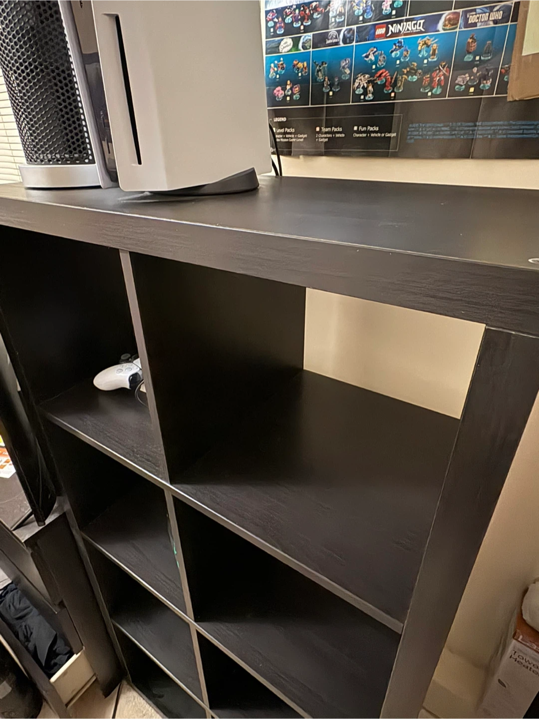 IKEA KALLAX Shelf Unit - Black - 8 Cube - photo 4