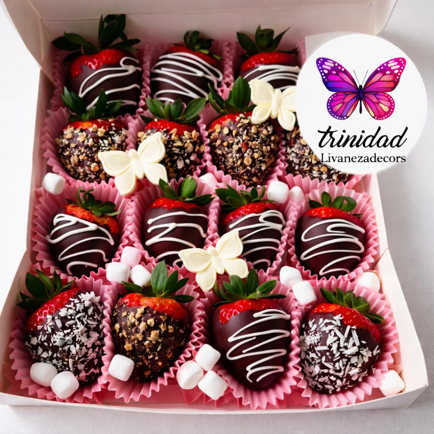 Chocolate Covered Strawberries with Marshmallows - photo 5
