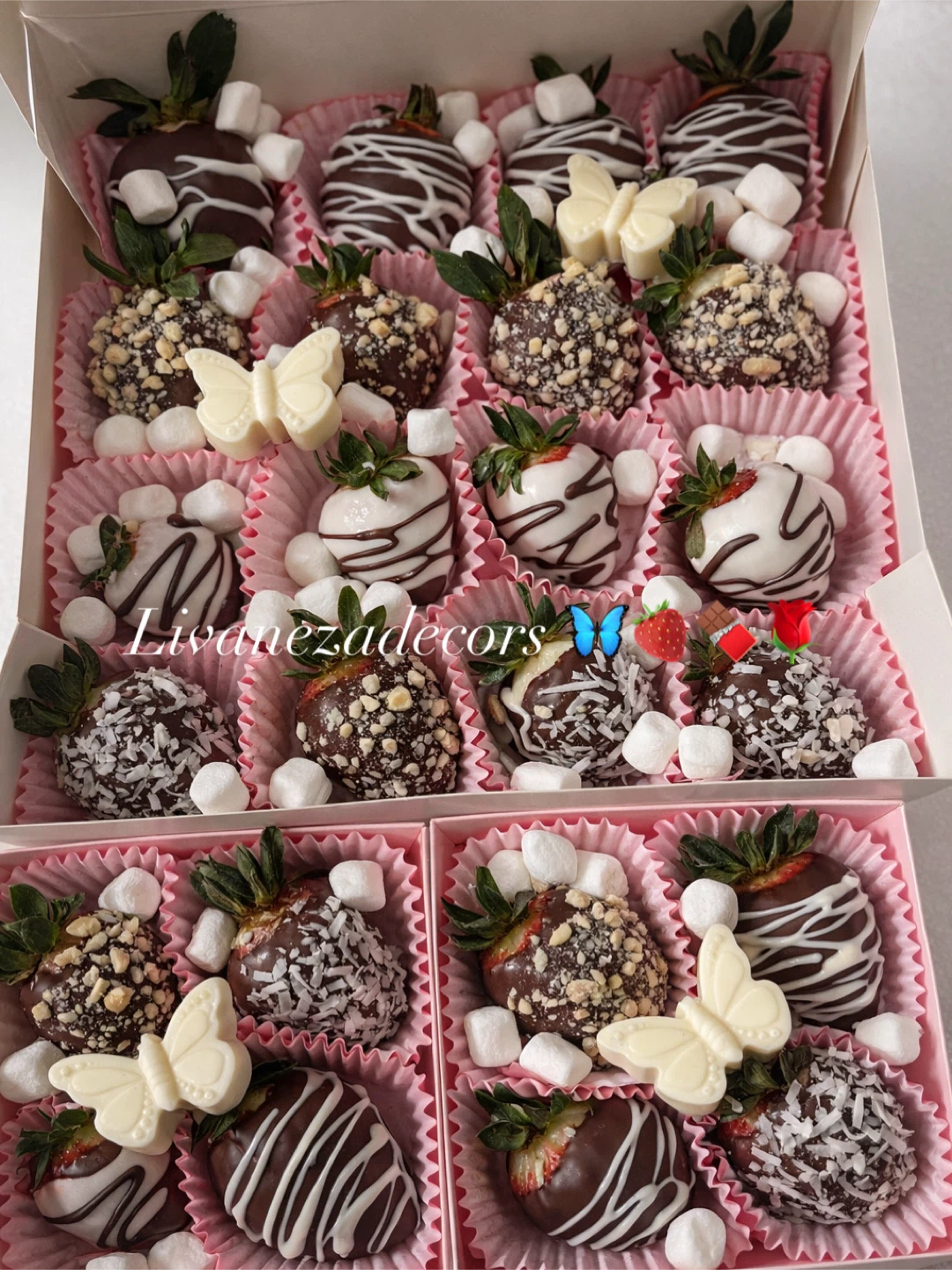 Chocolate Covered Strawberries with Marshmallows - photo 2