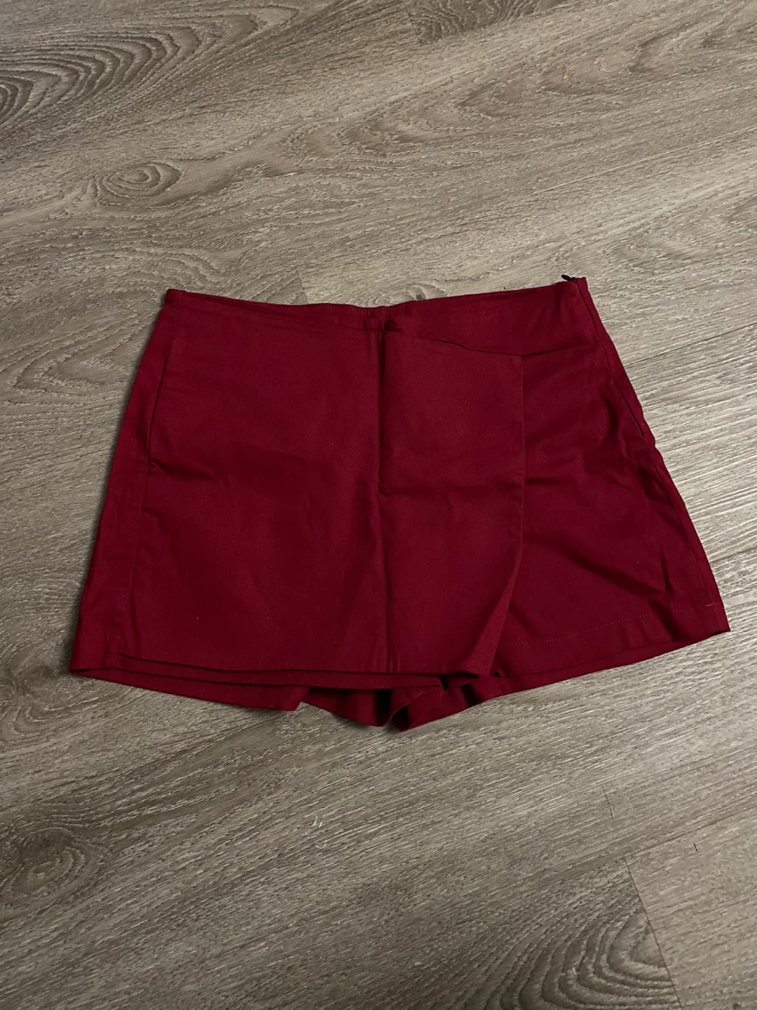 Maroon Skort