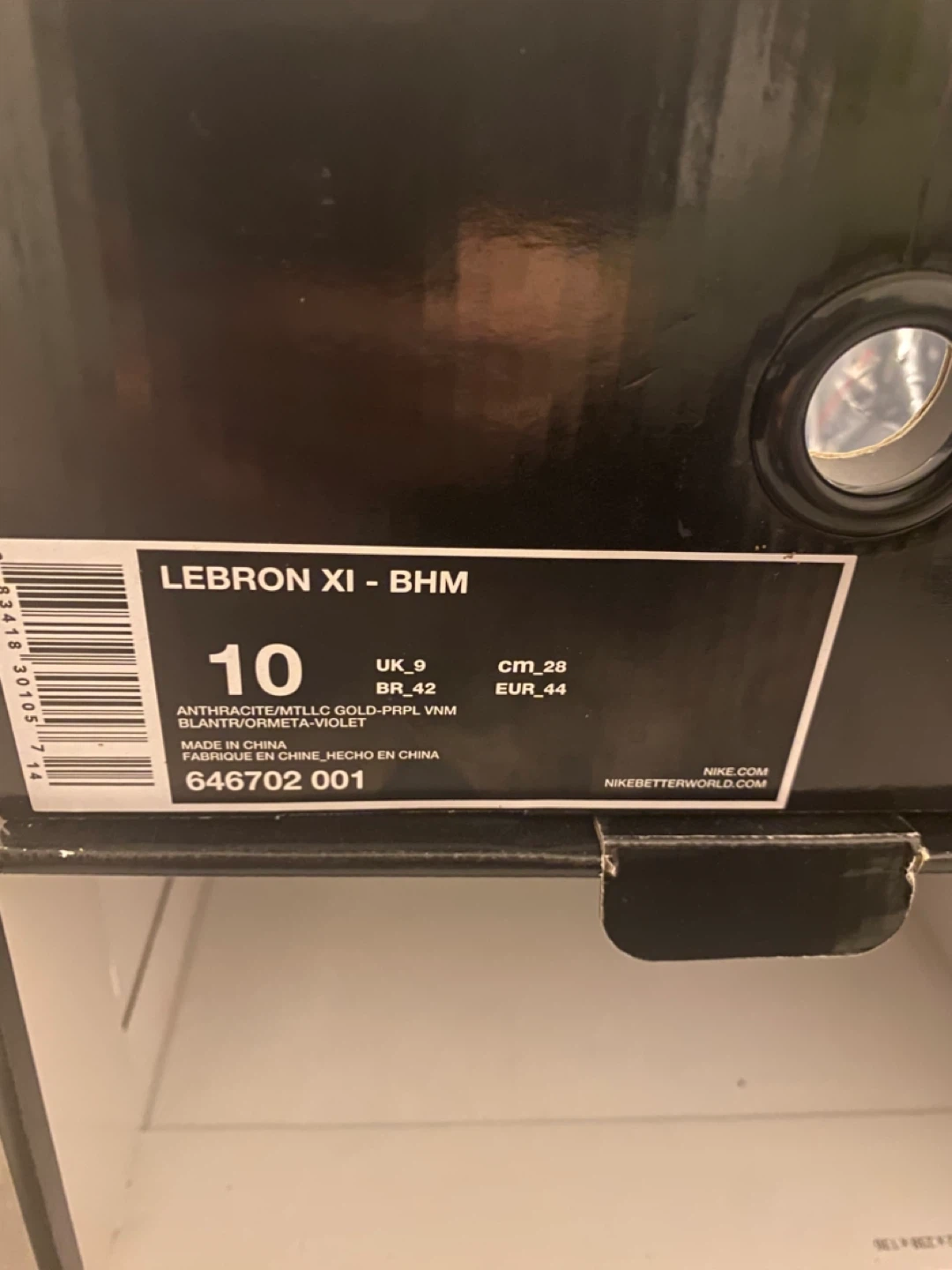 Nike Lebron XI BHM Shoes Size 10 - photo 5