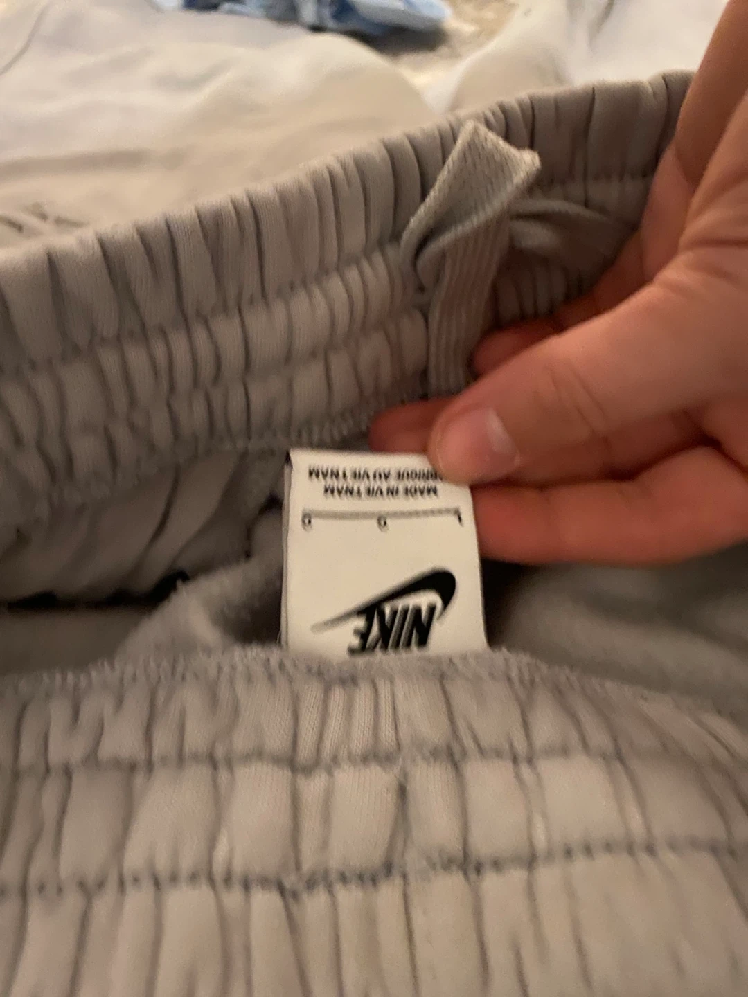 Nike Gray Hoodie and Sweatpants Set - Size L - photo 3