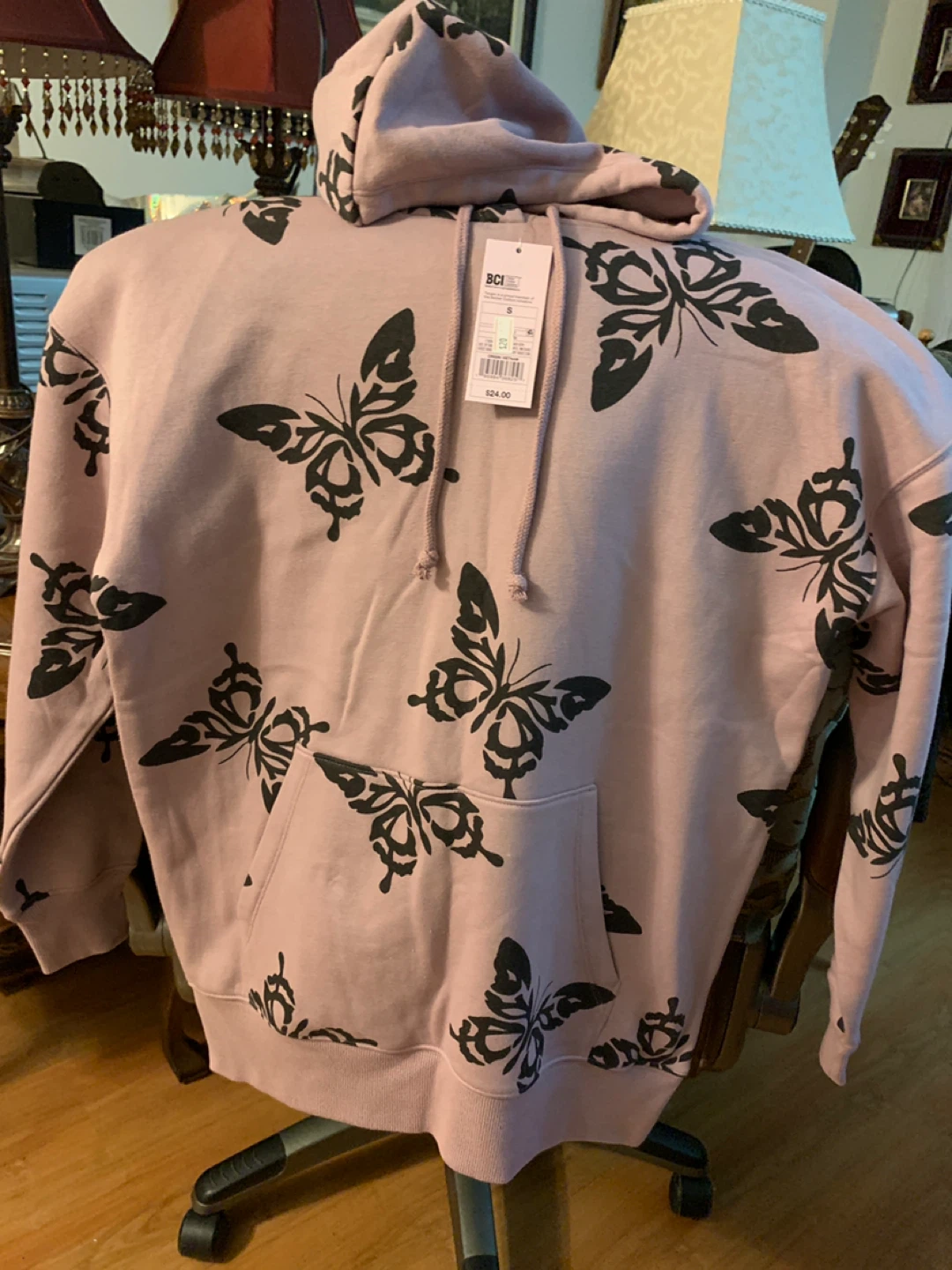 New Butterfly Hoodie. I have size S and L