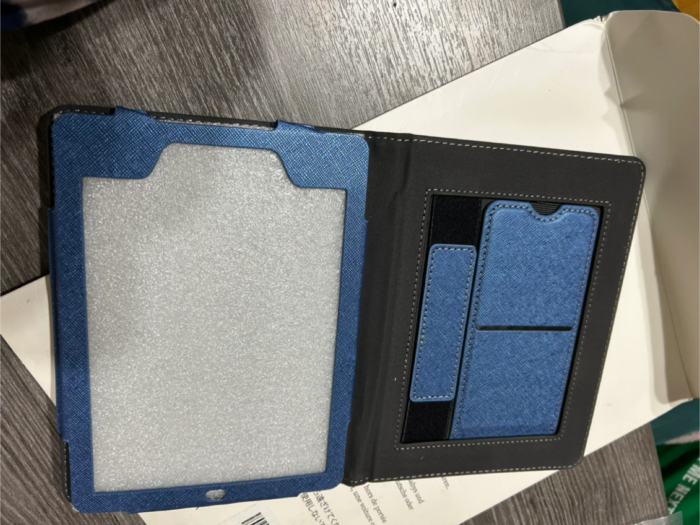 New-Blue Flip Case with Card Slot for Kindle Paperwhite 11th Gen - photo 5