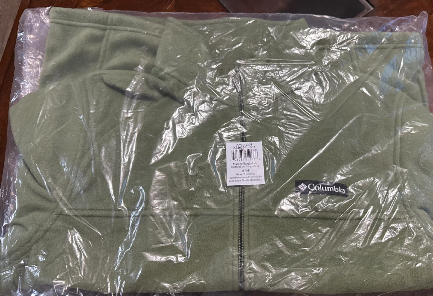 Columbia Men's Fleece Jacket 🥕- Green - Size M