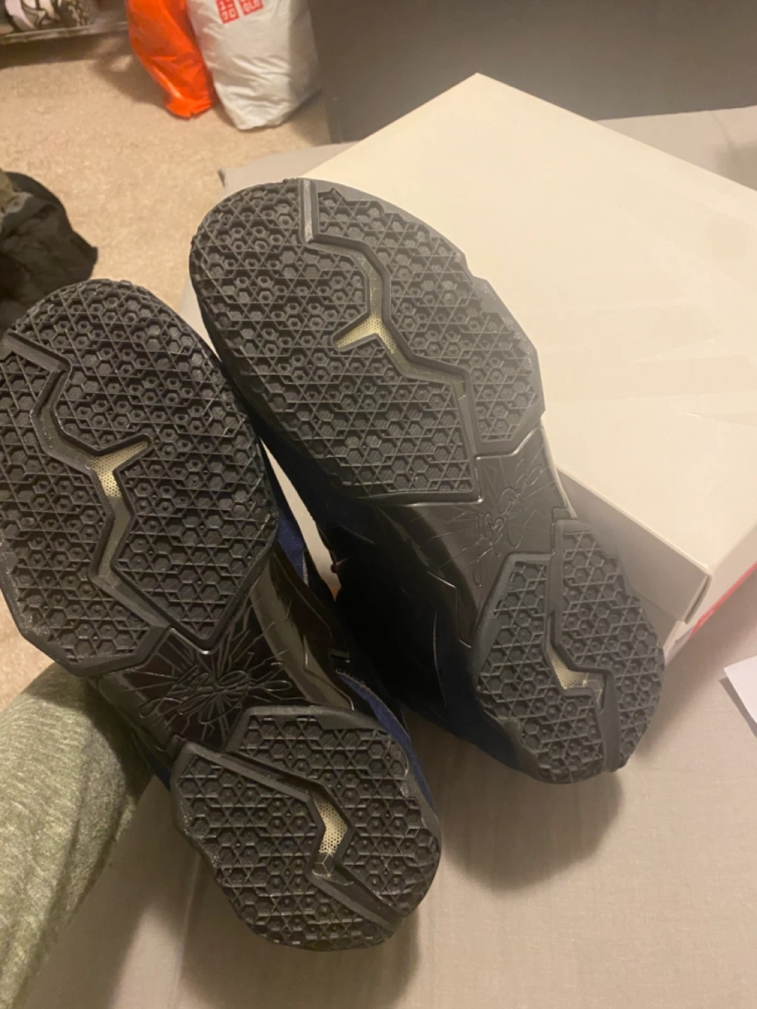 Nike LeBron XI EXT Denim QS Shoes - photo 3