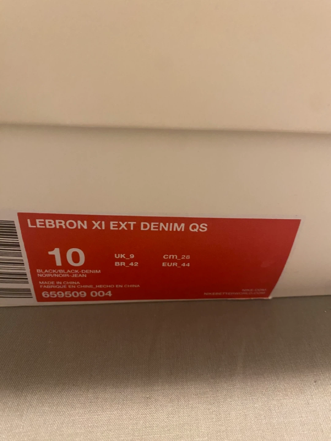 Nike LeBron XI EXT Denim QS Shoes - photo 4