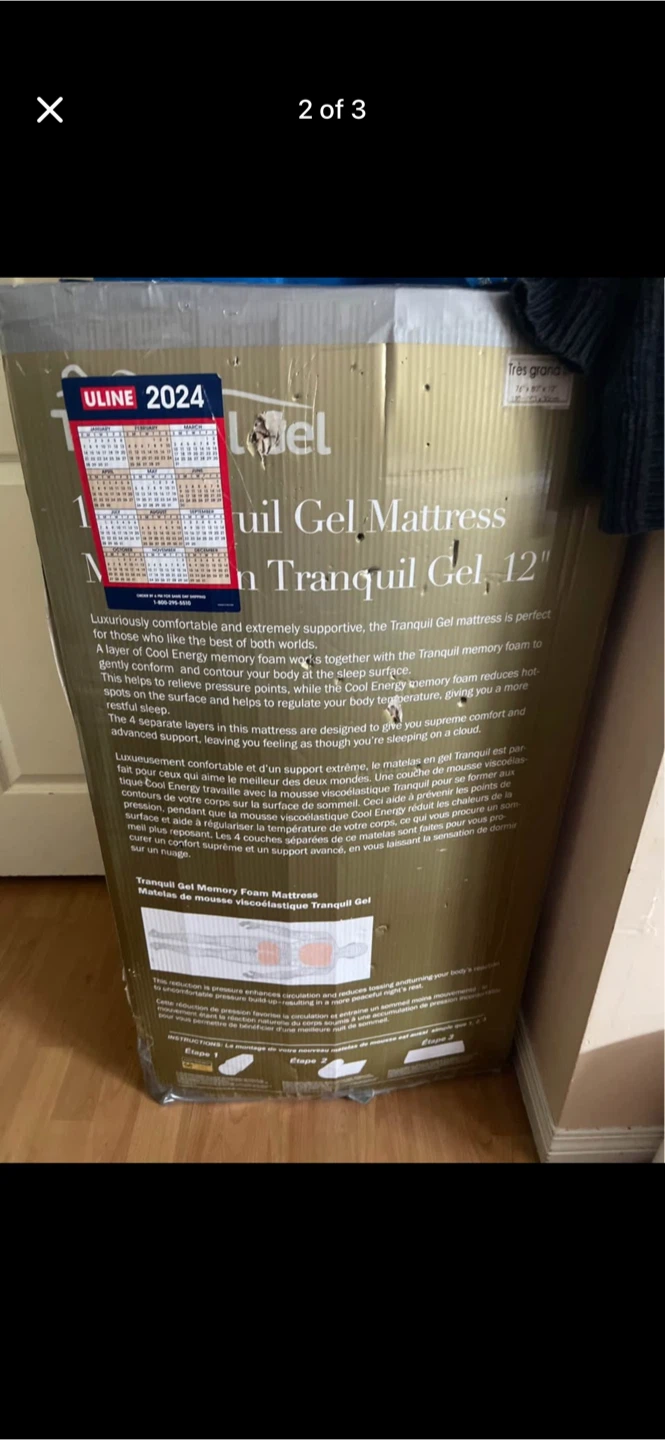 Tranquil Gel 12" King Mattress