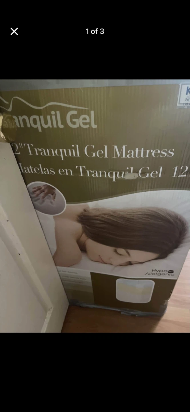 Tranquil Gel 12" King Mattress - photo 2