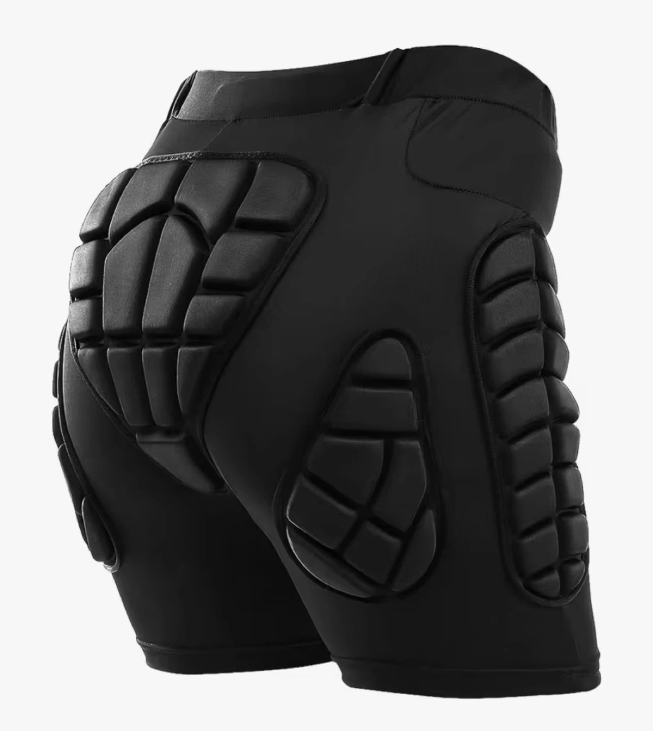 Black Padded Shorts for ski, snowboard, sports activity