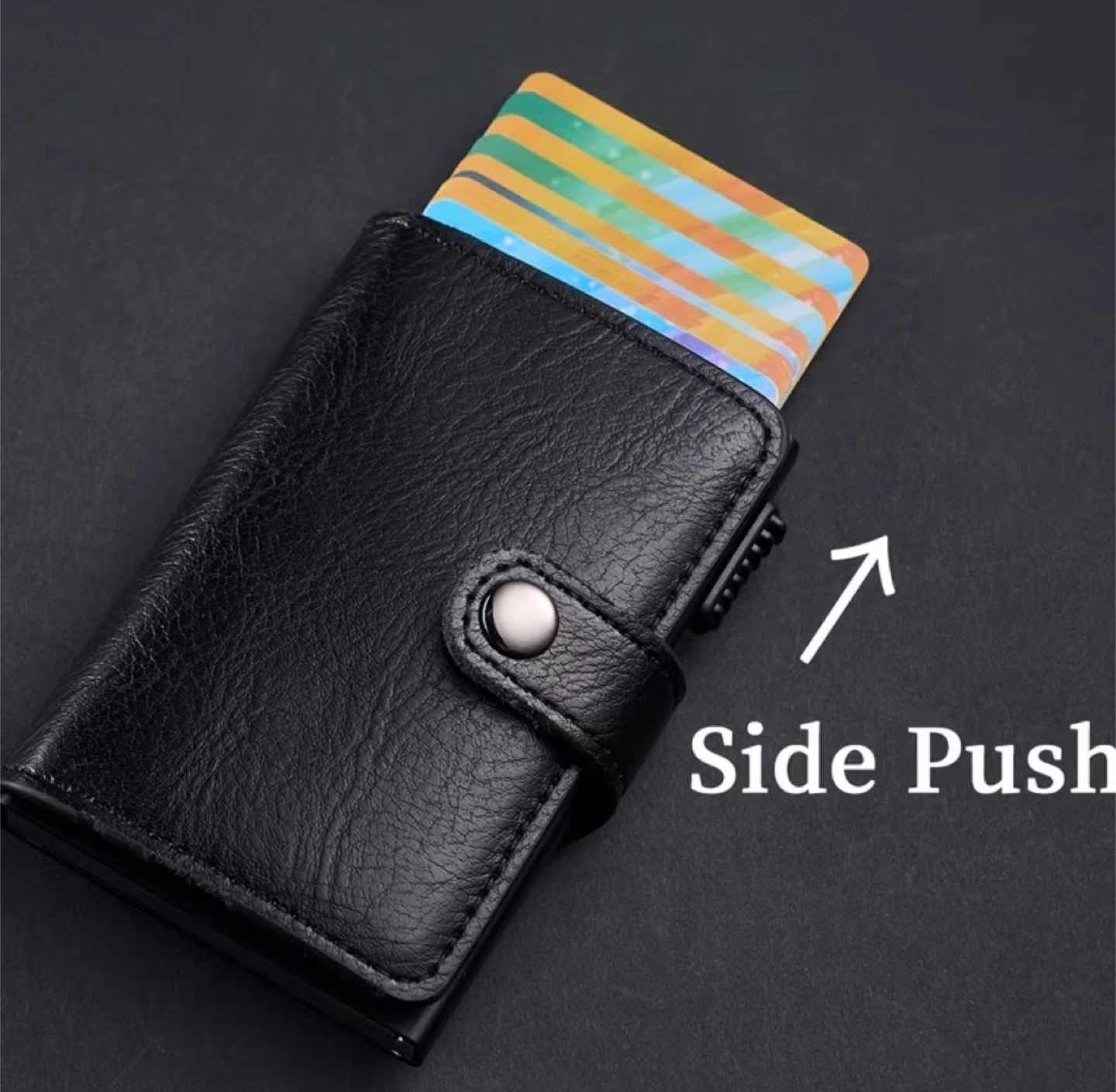 New! Black  Card Holder Wallet
