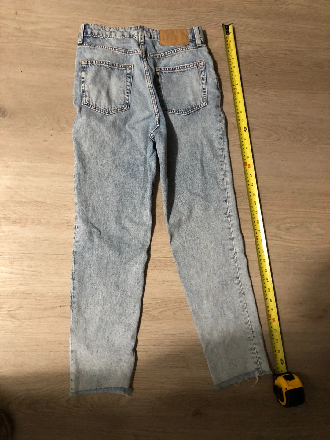 H&M High-Waisted Straight Leg Jeans - photo 2