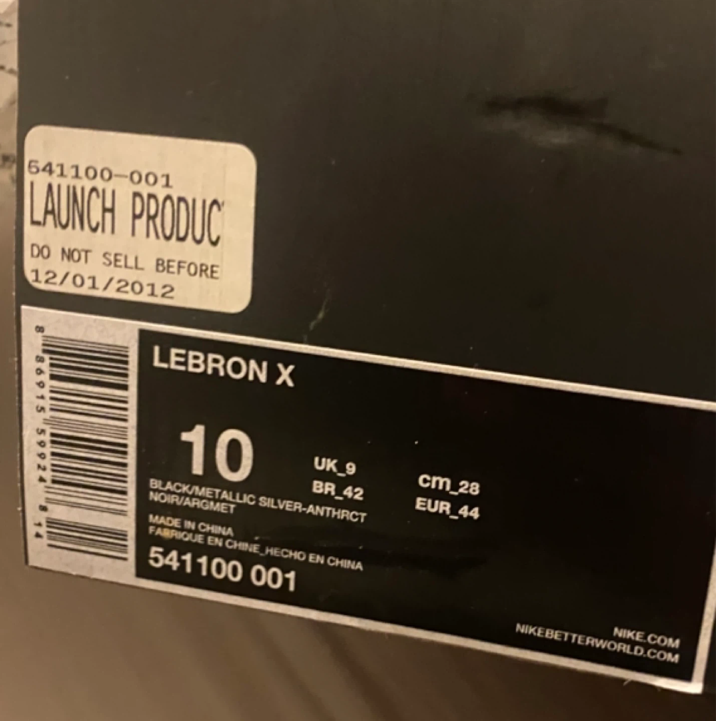 Nike LeBron X - Carbon - photo 4