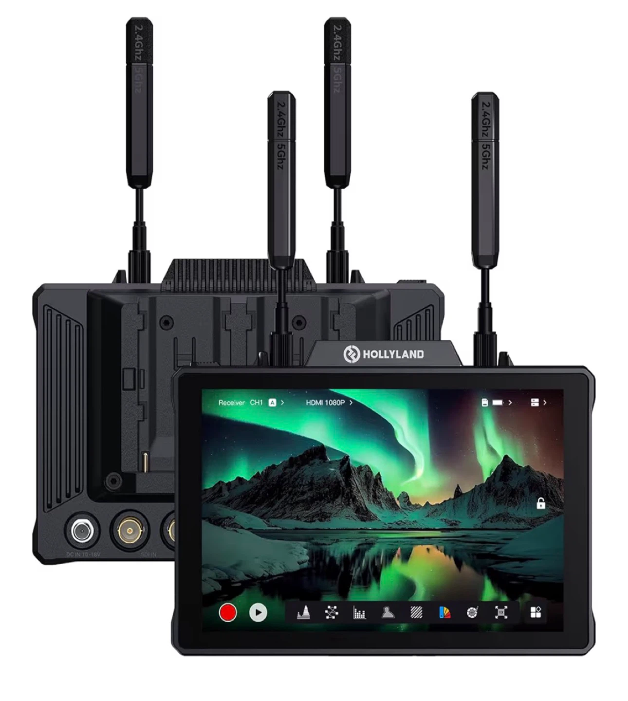 HOLLYLAND Pyro 7 Wireless Video Transmitter/Receiver Monitor