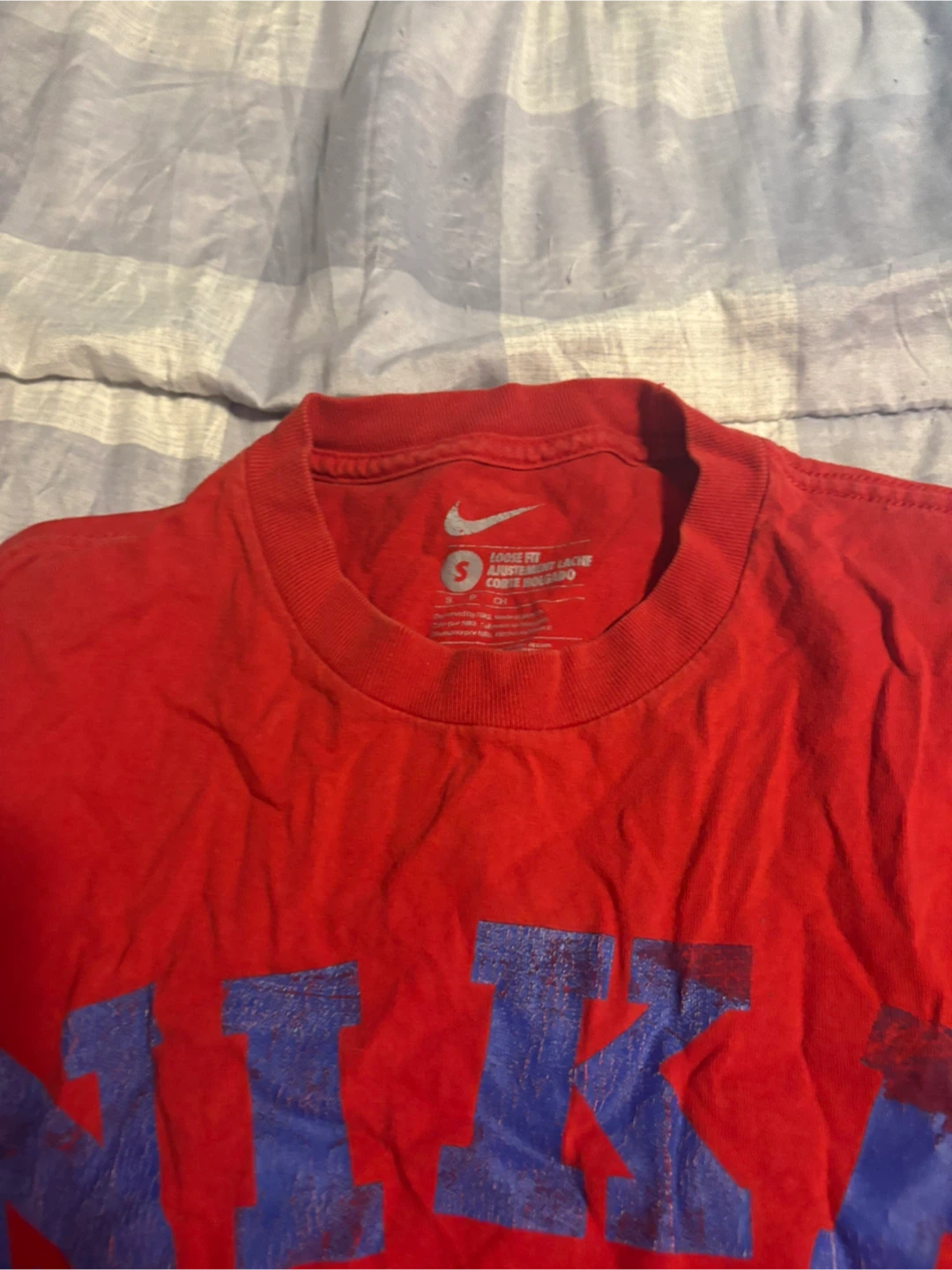 Nike Red T-Shirt Size S - photo 2