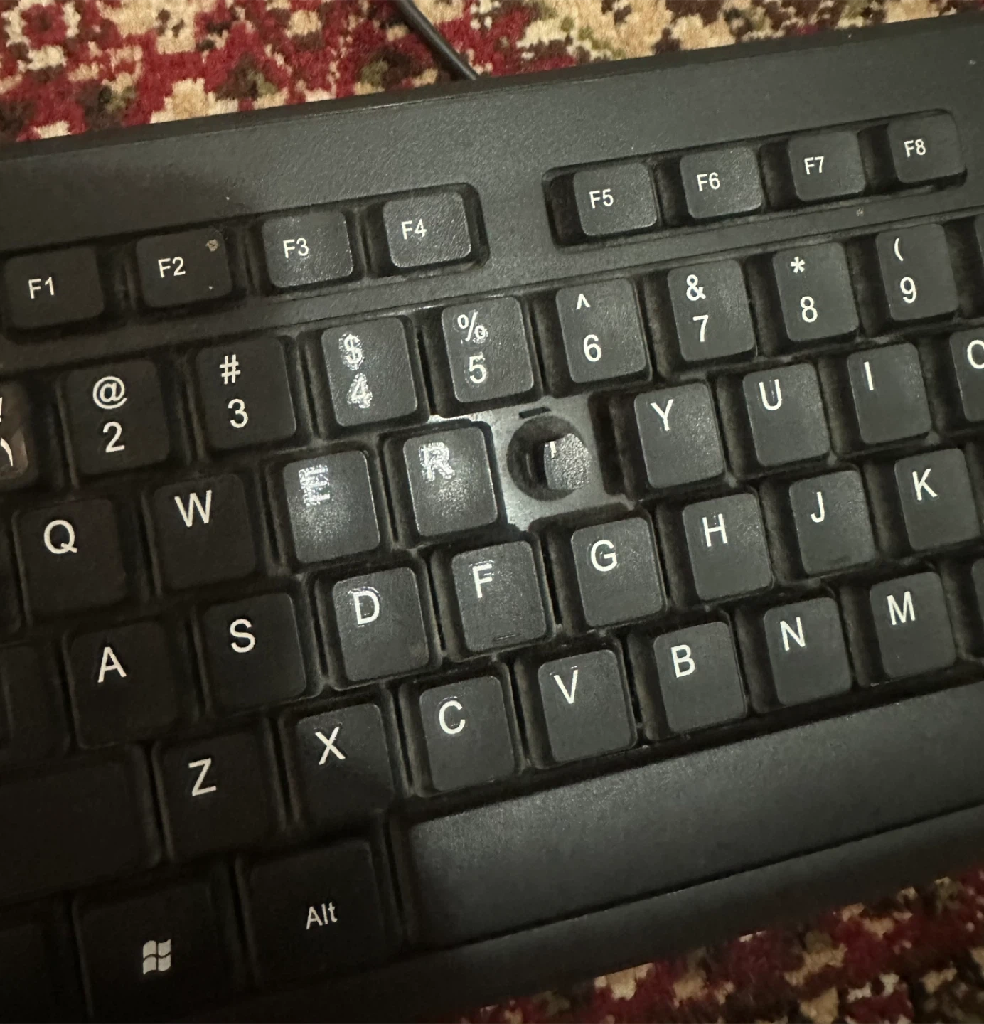 Black USB Keyboard - photo 2