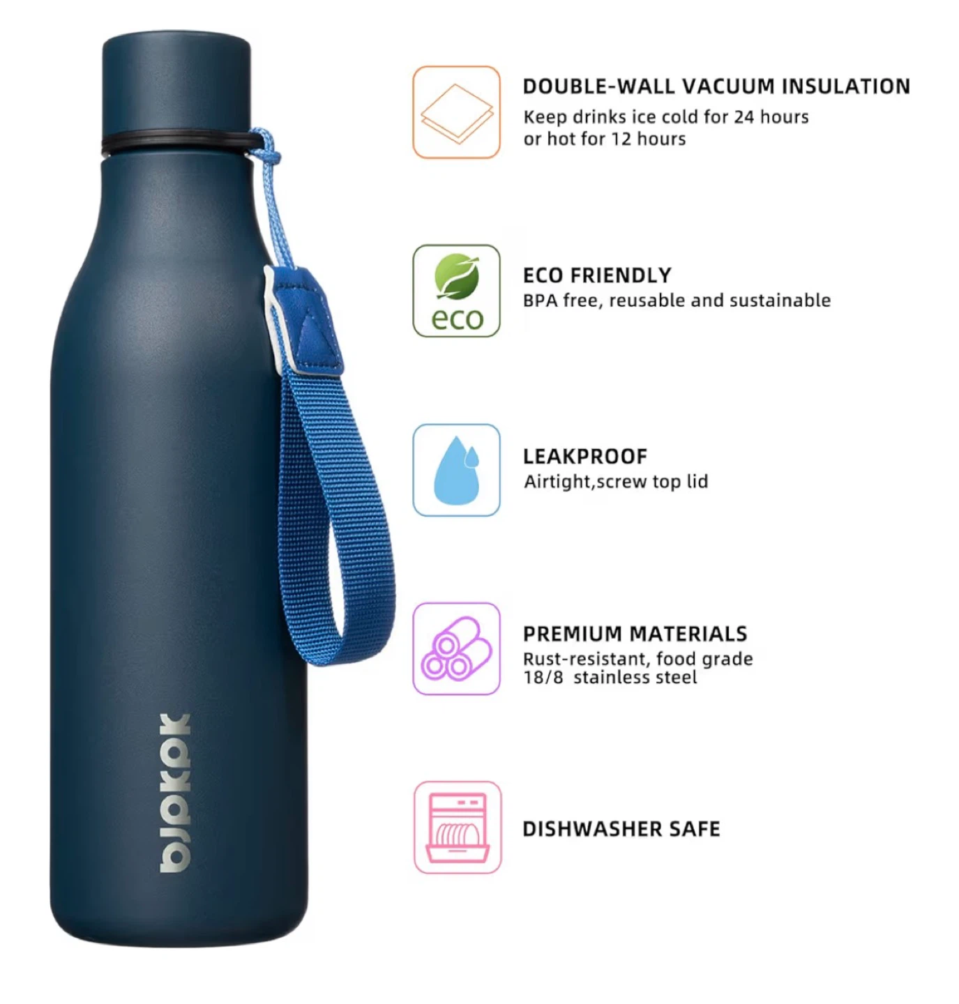 2 Insulated Water Bottles - photo 2