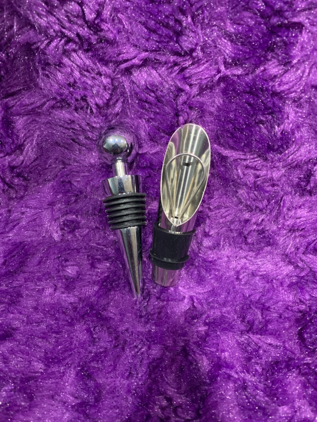 Wine Stopper and Pourer Set