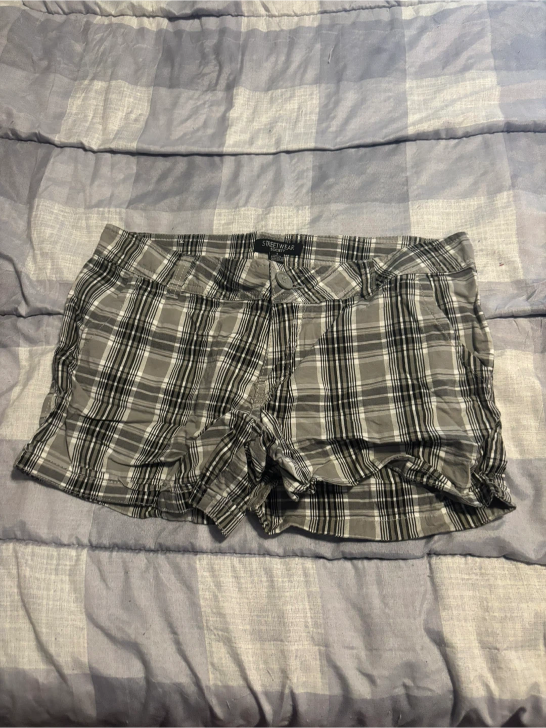 Streetwear Society Plaid Shorts - Women's Size Medium