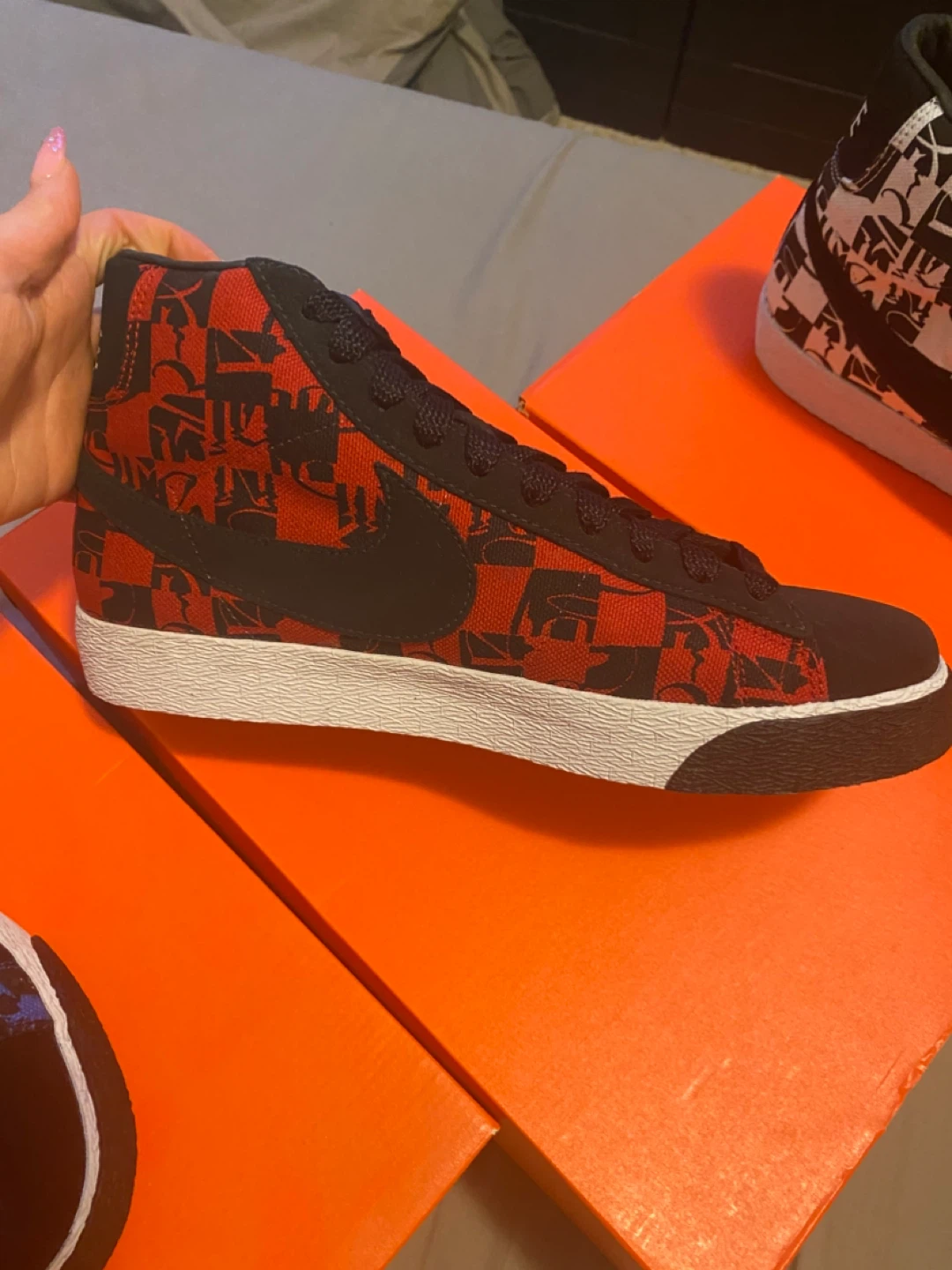 Nike Blazer High Premium TZ - Boneyards x Stussy - photo 4