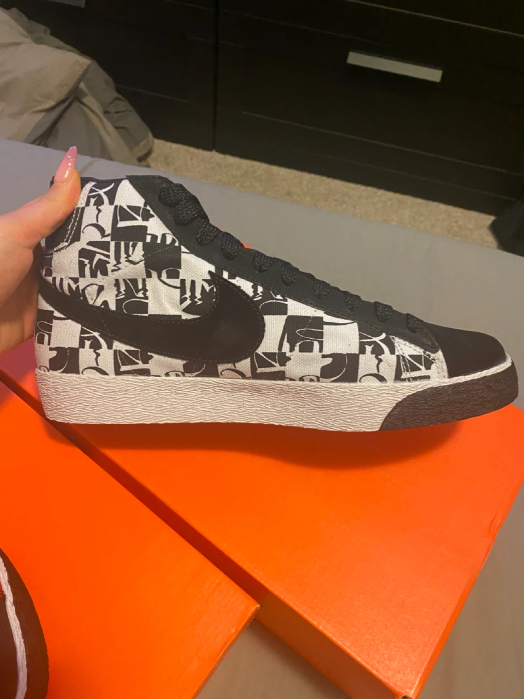 Nike Blazer High Premium TZ - Boneyards x Stussy - photo 5