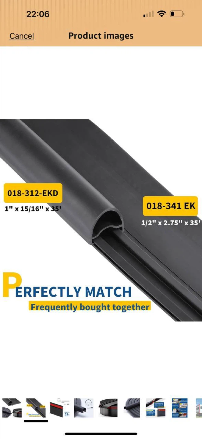 Racewill RV Slide Out Seal Combo 018-312-EKD & 018 - photo 2