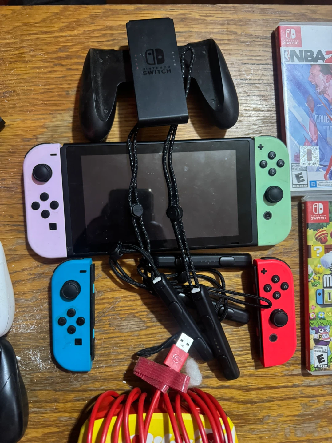 Nintendo Switch Console with Games and Accessories