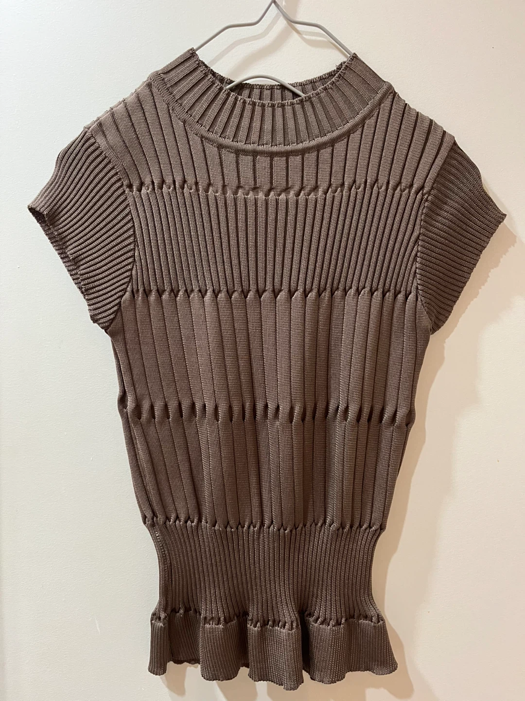 Women's Brown Lace Top for 2