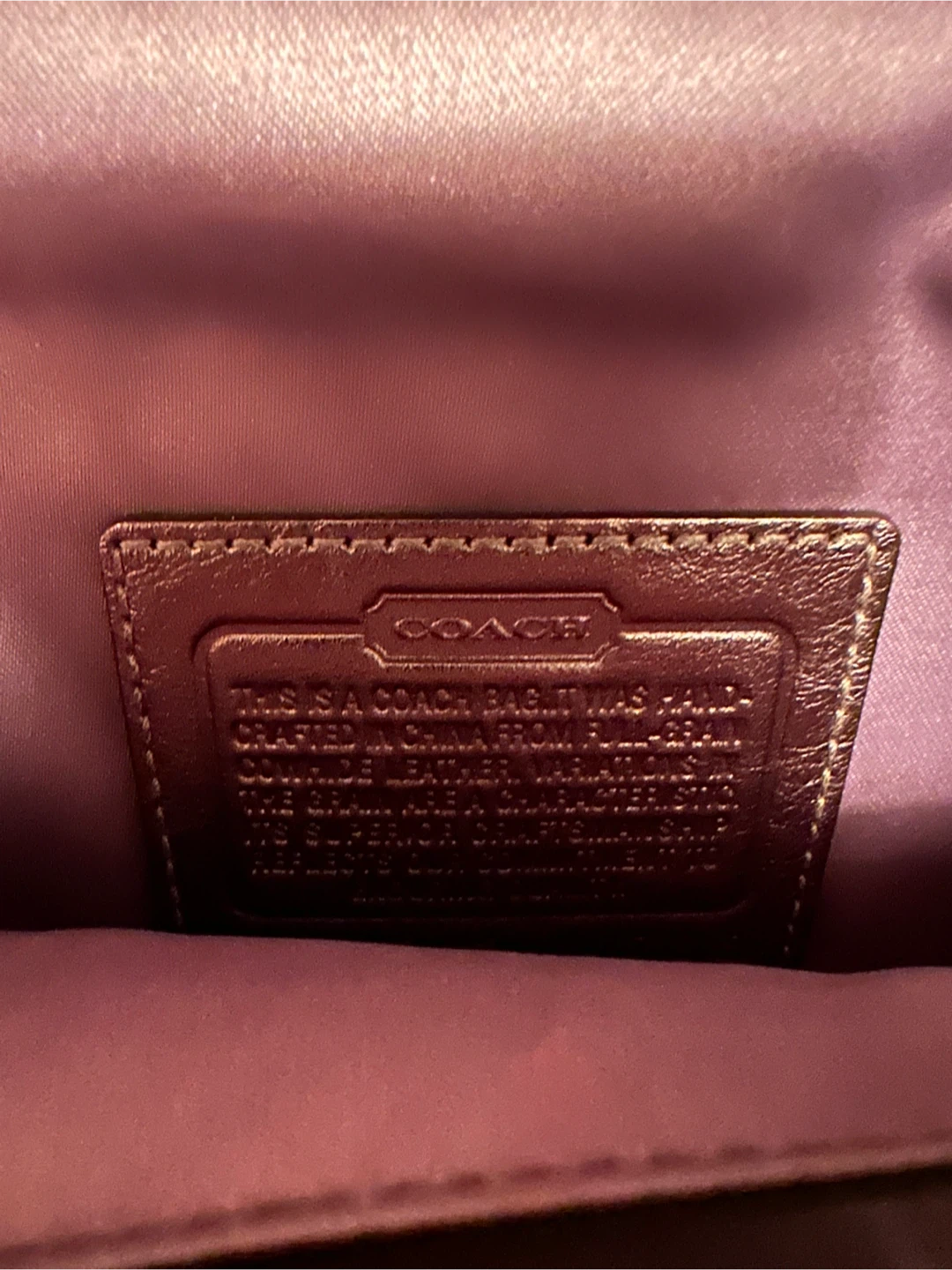 Coach Leather Clutch with Dust Bag - photo 5