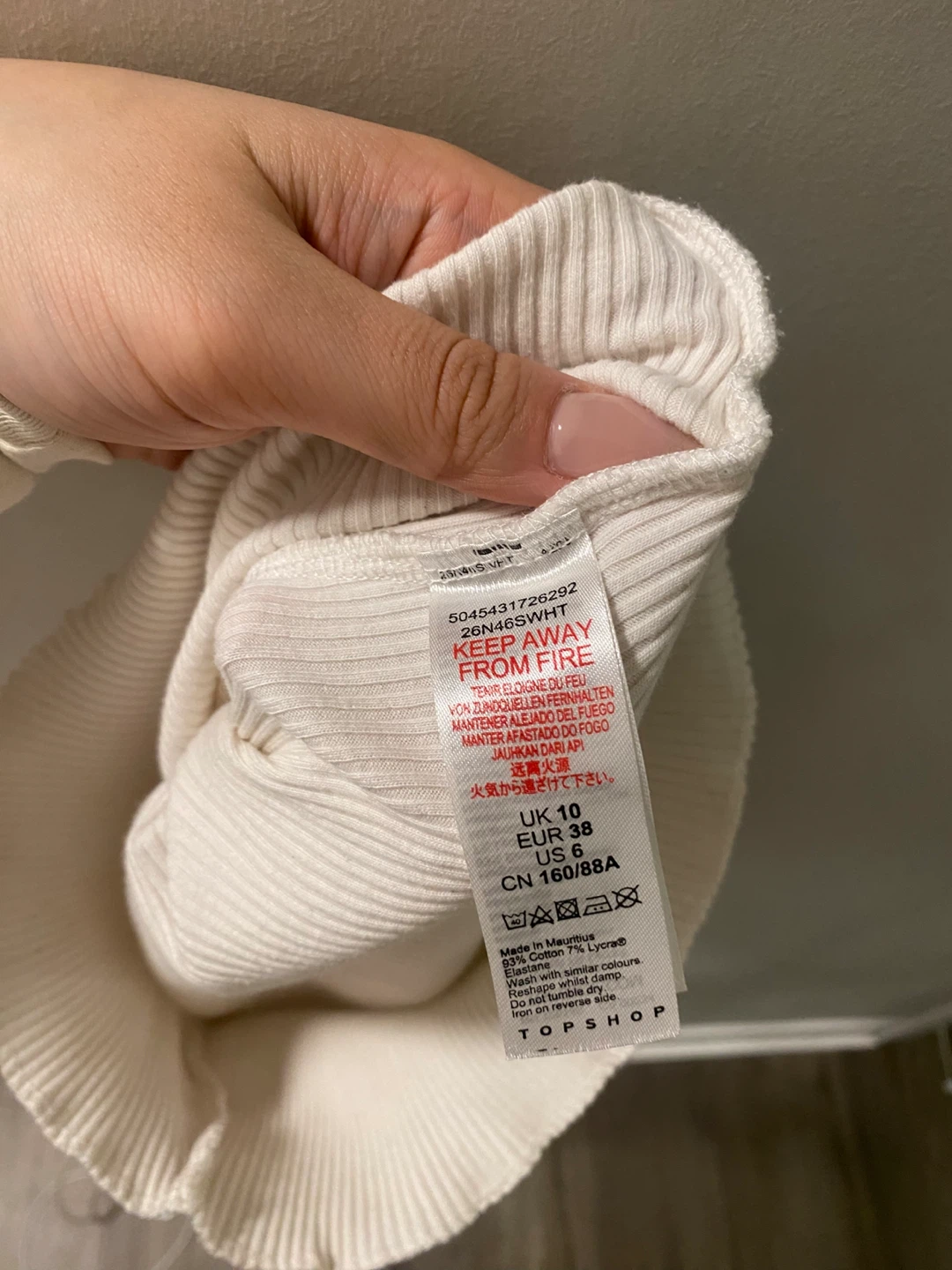 TOPSHOP Petite White "Always Be Kind" Long Sleeve Top - photo 4