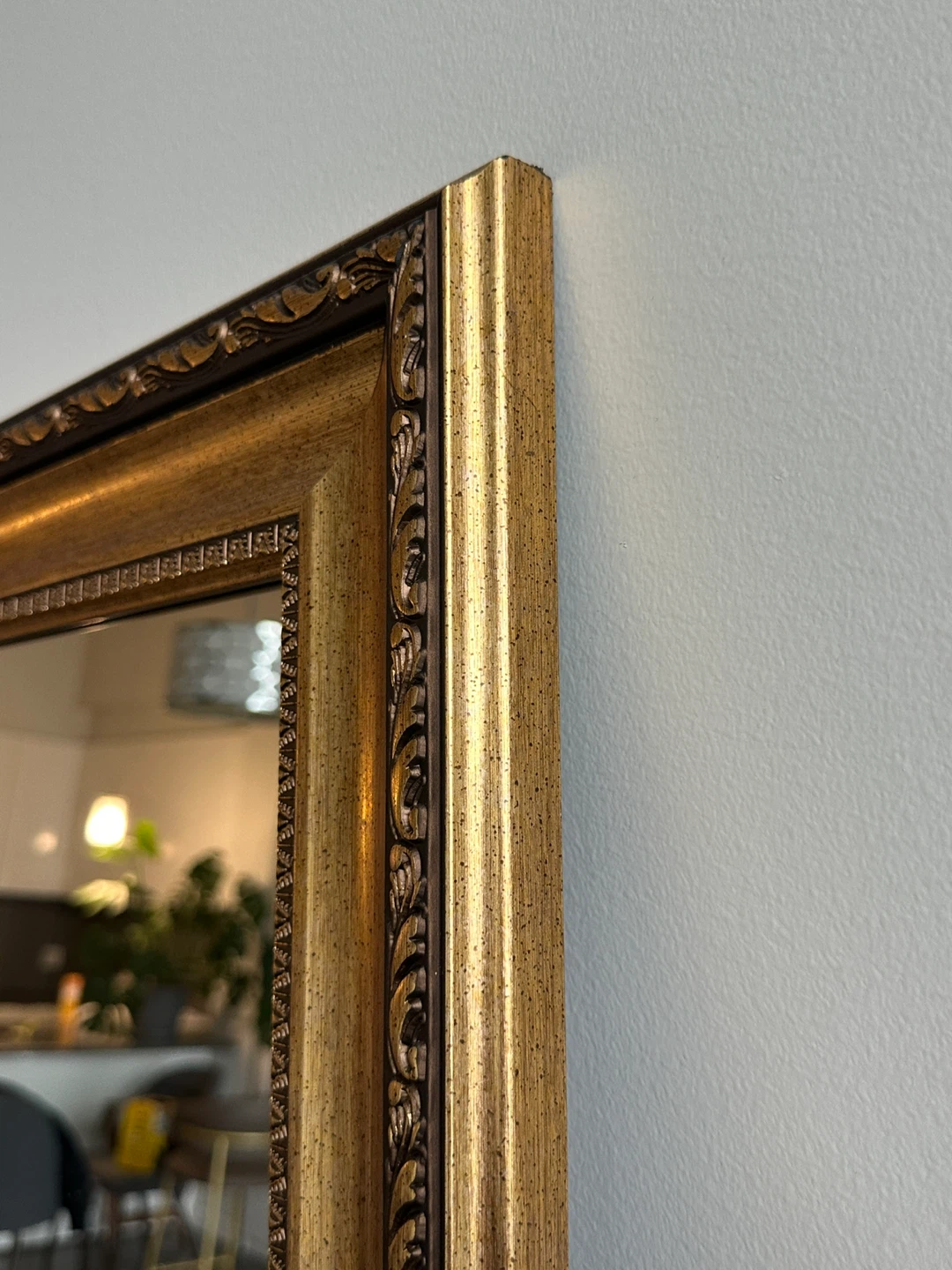 Aged Gold Gilded Framed Full Length Mirror - photo 3