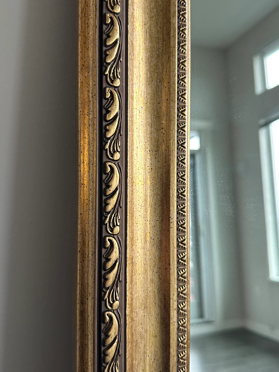 Aged Gold Gilded Framed Full Length Mirror - photo 5