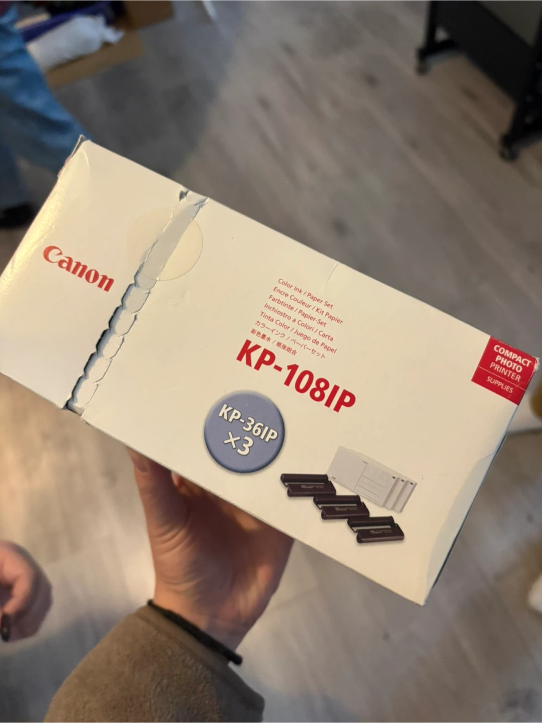 Canon KP-108IP Color Ink & Paper Set - photo 2