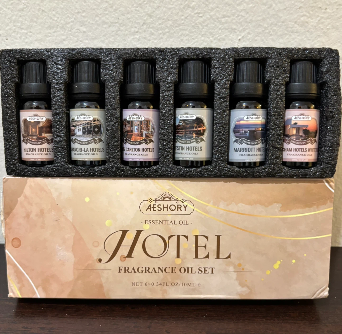 NEW Aeshory Hotel Fragrance Oil Set