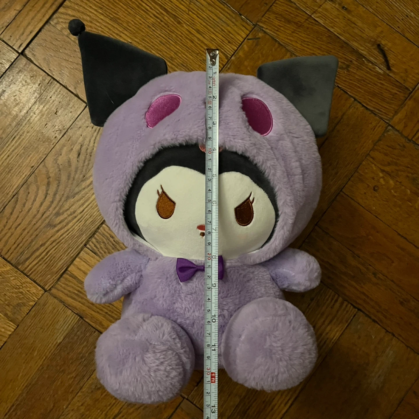 Cute Sitting Kuromi Plush - photo 4