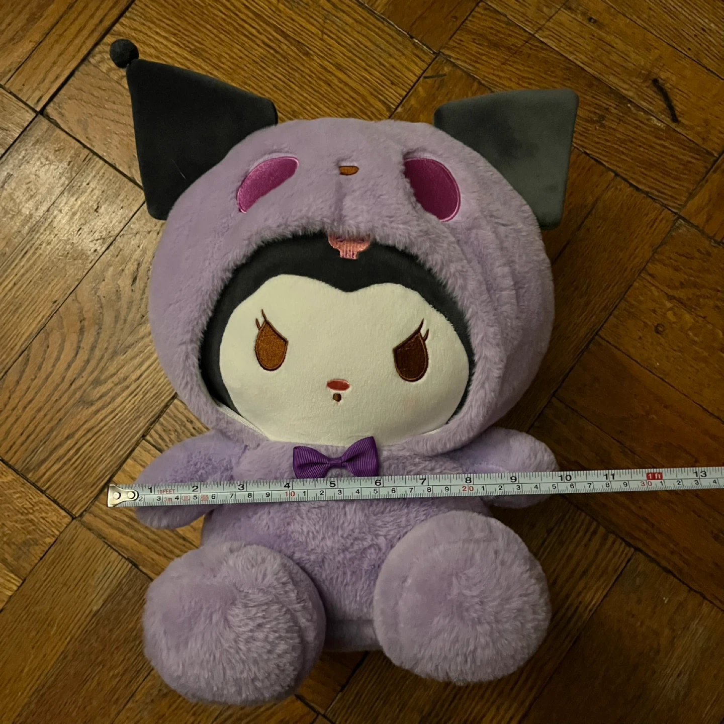 Cute Sitting Kuromi Plush - photo 5