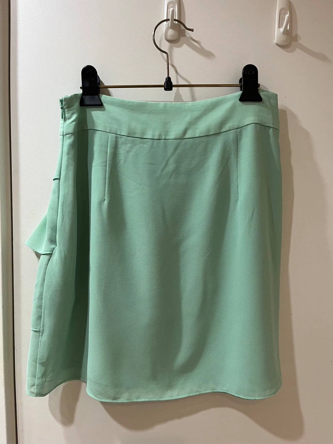 Mint Green Tiered Ruffle Skirt - photo 2