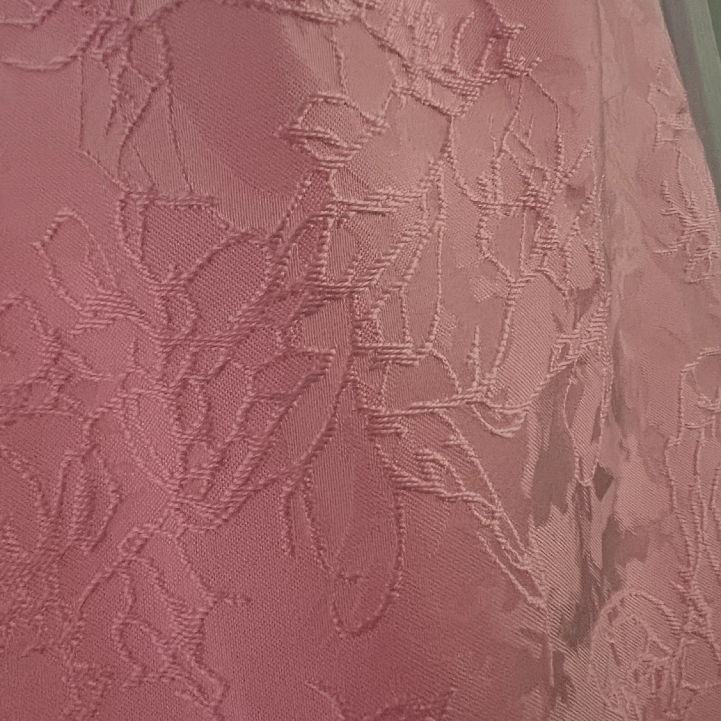Pink Brocade PROM DRESS  with Bow Detail - photo 3