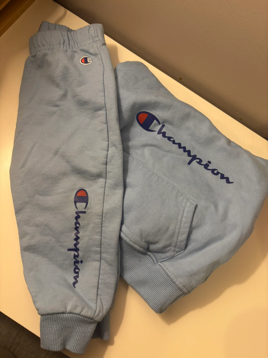 Champion Sweatpants and Hoodie Set